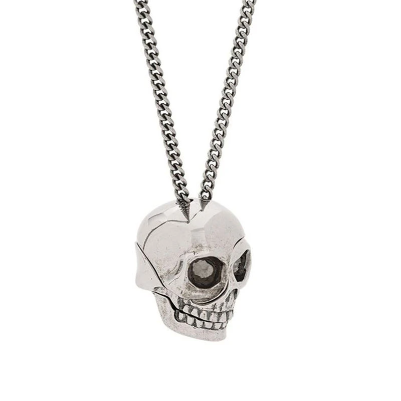 ALEXANDER MCQUEEN 银色男士吊坠 554496-J160Y-0446 商品