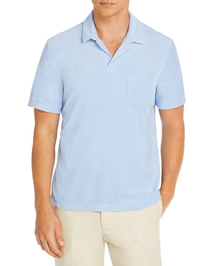 商品Vineyard Vines|Cotton Blend Terry Classic Fit Pocket Polo Shirt ,价格¥228,第1张图片