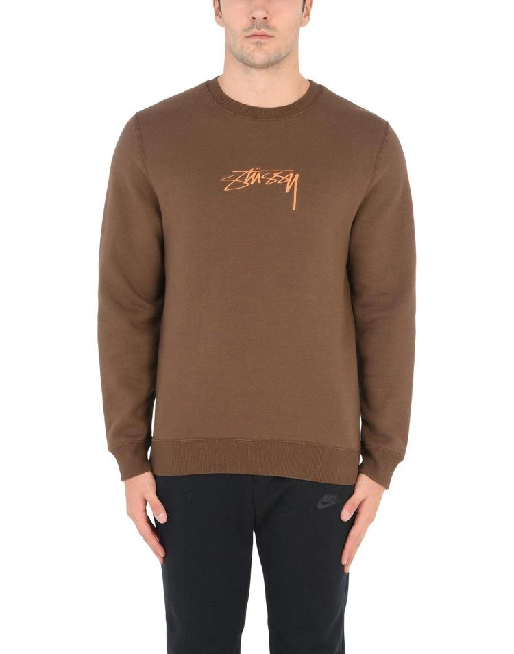商品STUSSY|SMOOTH STOCK APPLIQUE CREW,价格¥955,第2张图片详细描述