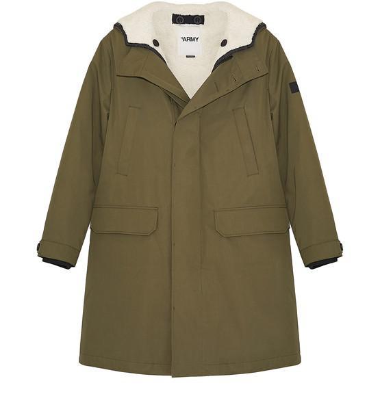 商品Yves Salomon|科技棉皮毛一体派克大衣,价格¥11621,第1张图片