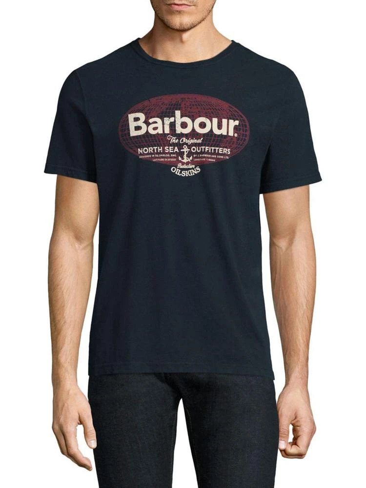 商品Barbour|Duridge Cotton Tee,价格¥364,第1张图片