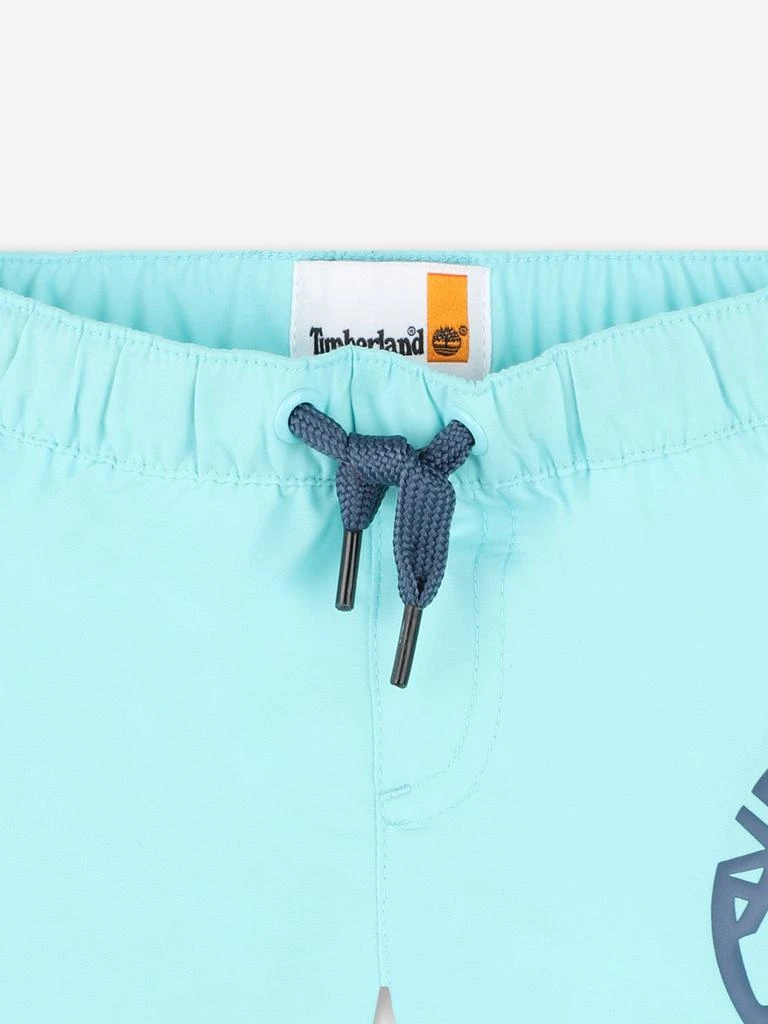 商品Timberland|Timberland Baby Boys Logo Print Swim Shorts in Blue,价格¥173,第3张图片详细描述