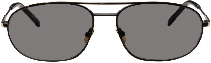 商品Yves Saint Laurent|Black SL 561 Sunglasses,价格¥2897,第1张图片