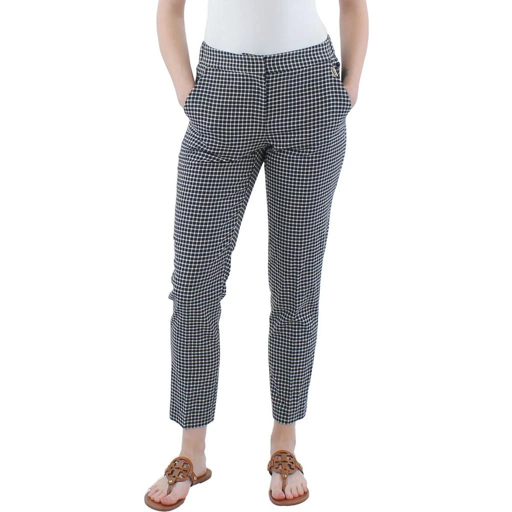 商品Tommy Hilfiger|Tommy Hilfiger Womens Plaid Polyester Ankle Pants,价格¥412,第1张图片