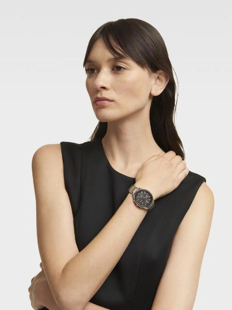 商品DKNY|Rockaway Stainless Steel Two-Tone Watch,价格¥984,第2张图片详细描述