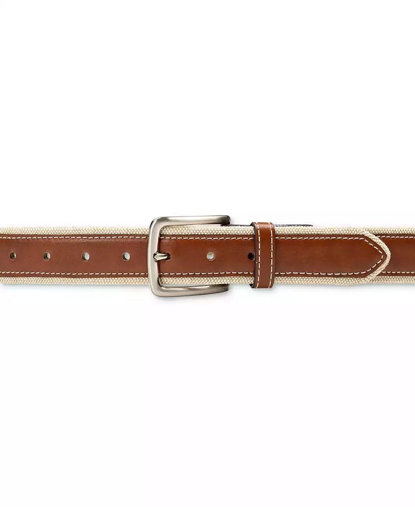 商品Club Room|Men's Canvas Overlay Belt, Created for Macy's,价格¥202,第4张图片详细描述