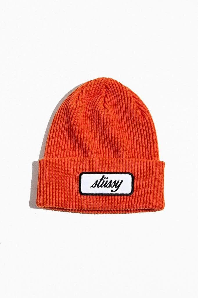 商品STUSSY|Stussy Patch Cuff Beanie,价格¥265,第1张图片