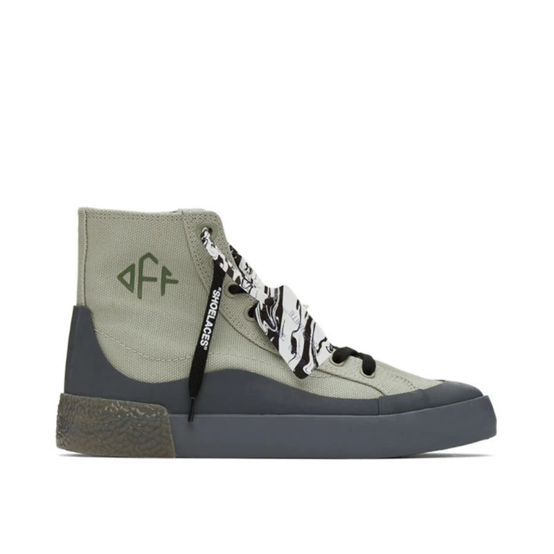 商品Off-White|高帮徽标男士帆布鞋OMIA226F21FAB001-（澳门仓发货）,价格¥2531,第1张图片