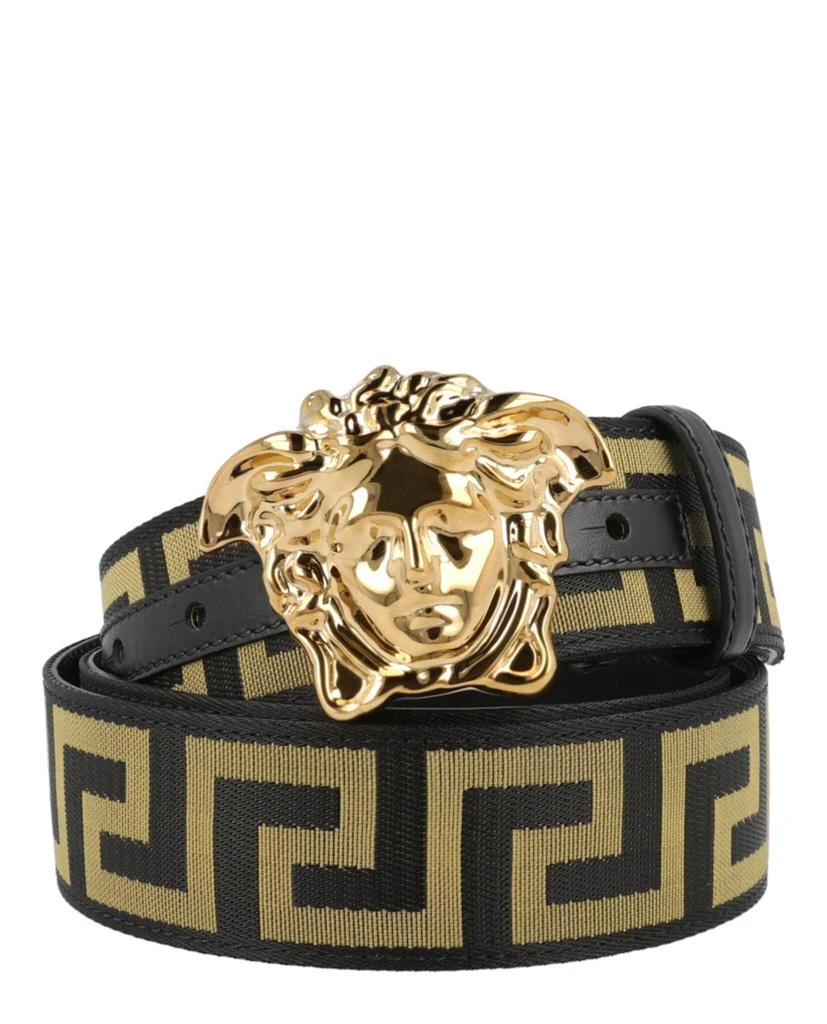 商品Versace|La Medusa Greek Key Web Belt,价格¥2752,第3张图片详细描述