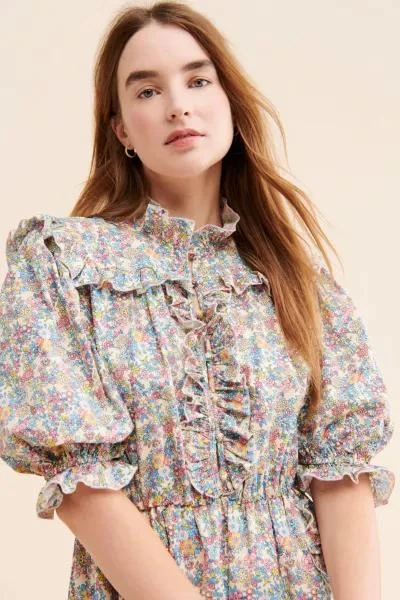 商品Saint Geraldine|Saint Geraldine Nena Ruffled Dress,价格¥225,第3张图片详细描述
