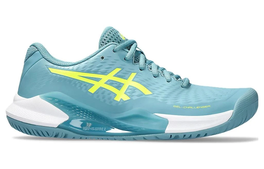 商品[国内直发] Asics|Gel-Challenger 14 舒适 减震耐磨 低帮 网球鞋 女款 灰蓝色,价格¥603,第3张图片详细描述