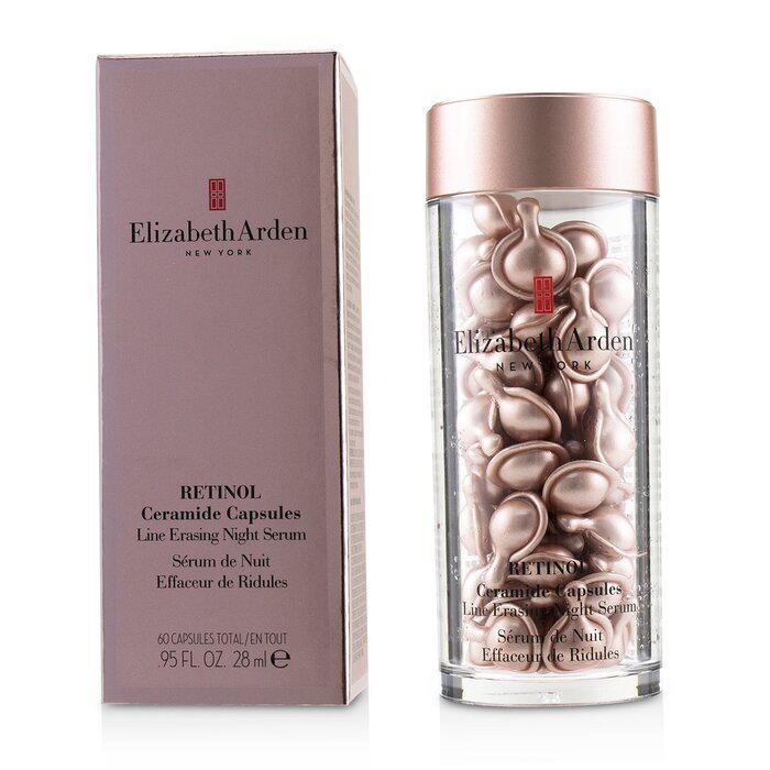 商品Elizabeth Arden|伊丽莎白雅顿 （粉胶）神经酰胺视黄醇 胶囊夜间精华 60caps,价格¥586,第4张图片详细描述