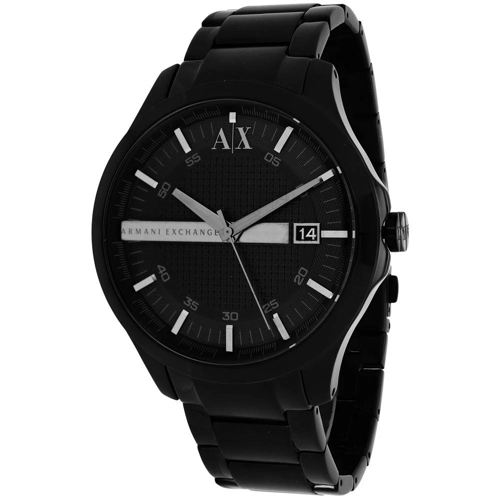 商品Armani Exchange|Armani Exchange Men's Black dial Watch,价格¥1118,第1张图片