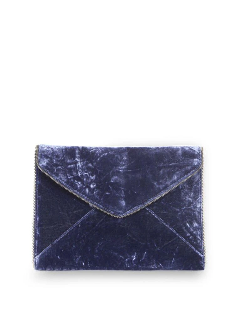 商品Rebecca Minkoff|Leo Crushed Velvet Envelope Clutch,价格¥285,第1张图片