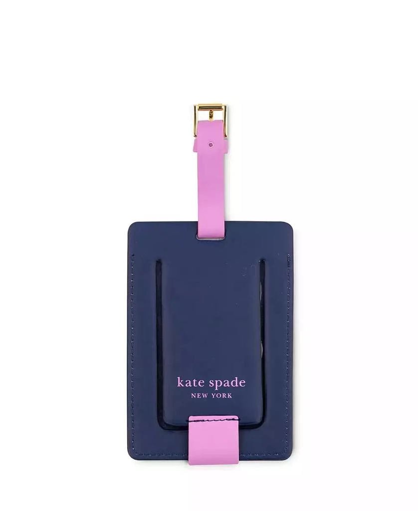 商品Kate Spade|New York Just Mine Initial Luggage Tag, L,价格¥123,第2张图片详细描述