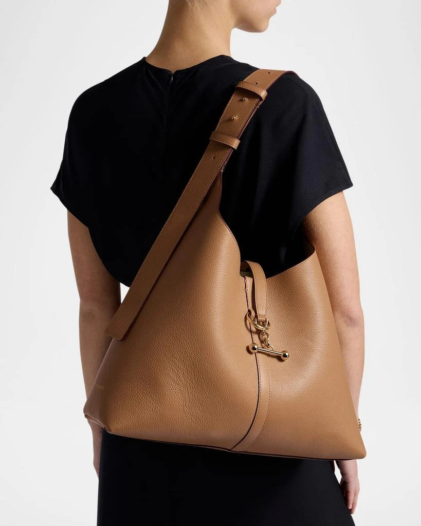 商品Strathberry|Kite Fine Grain Leather Toggle Hobo Bag,价格¥5786,第2张图片详细描述