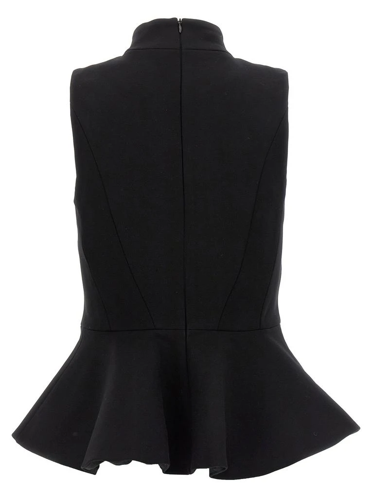 商品Karl Lagerfeld Paris|Karl Lagerfeld Cut-Out Peplum Top,价格¥1496,第2张图片详细描述