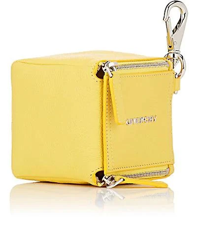 商品Givenchy|Pandora Leather Cube Pouch,价格¥2901,第2张图片详细描述