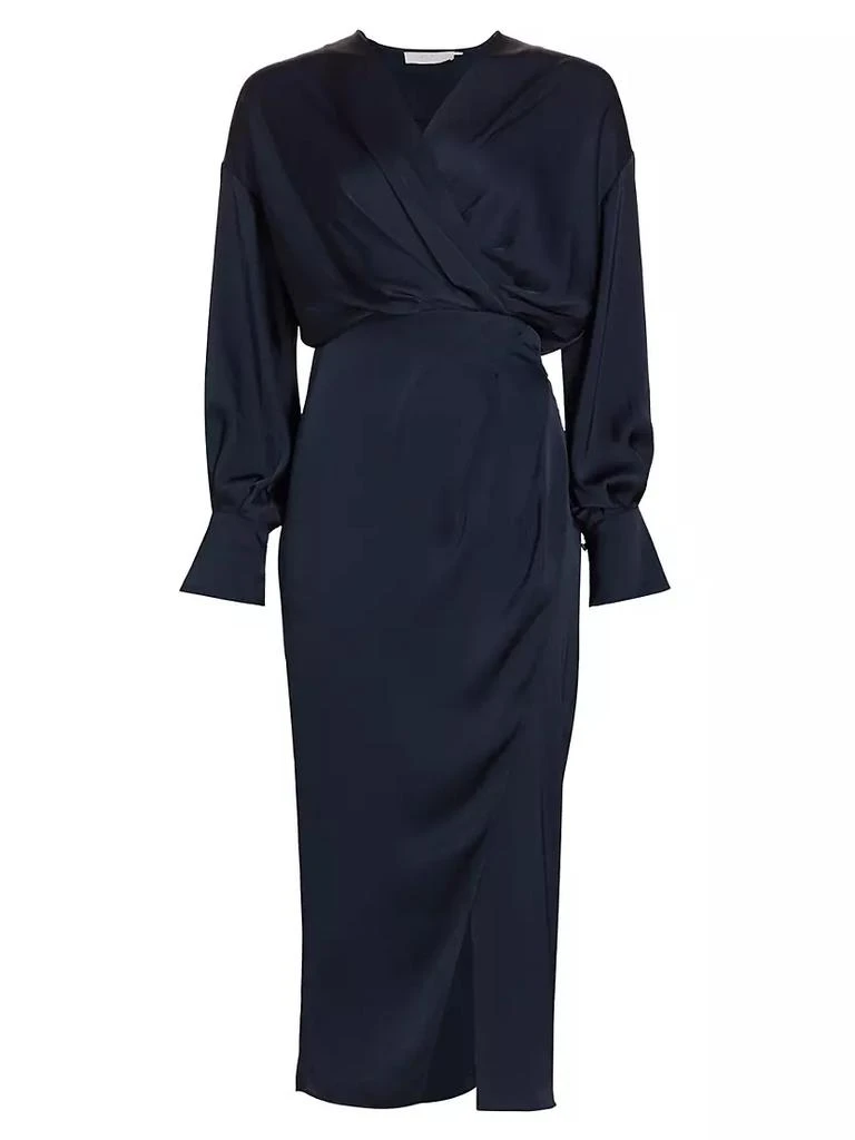 商品ASTR|Sadyra Satin Wrap Dress,价格¥472,第1张图片