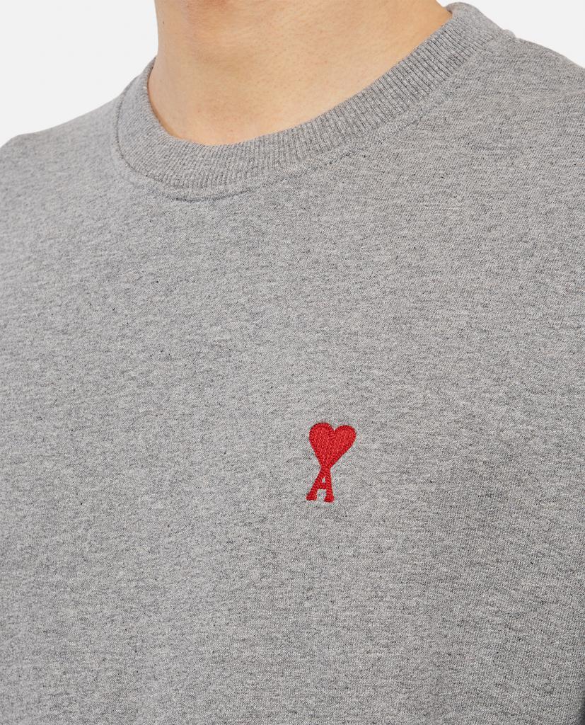 商品AMI|CREWNECK COTTON LOGO SWEATER,价格¥2010,第6张图片详细描述