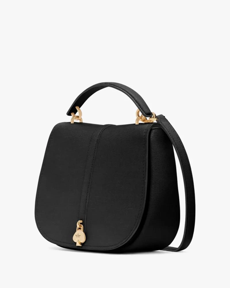 商品Kate Spade|Kayla Pebbled Leather Saddle Bag,价格¥847,第3张图片详细描述