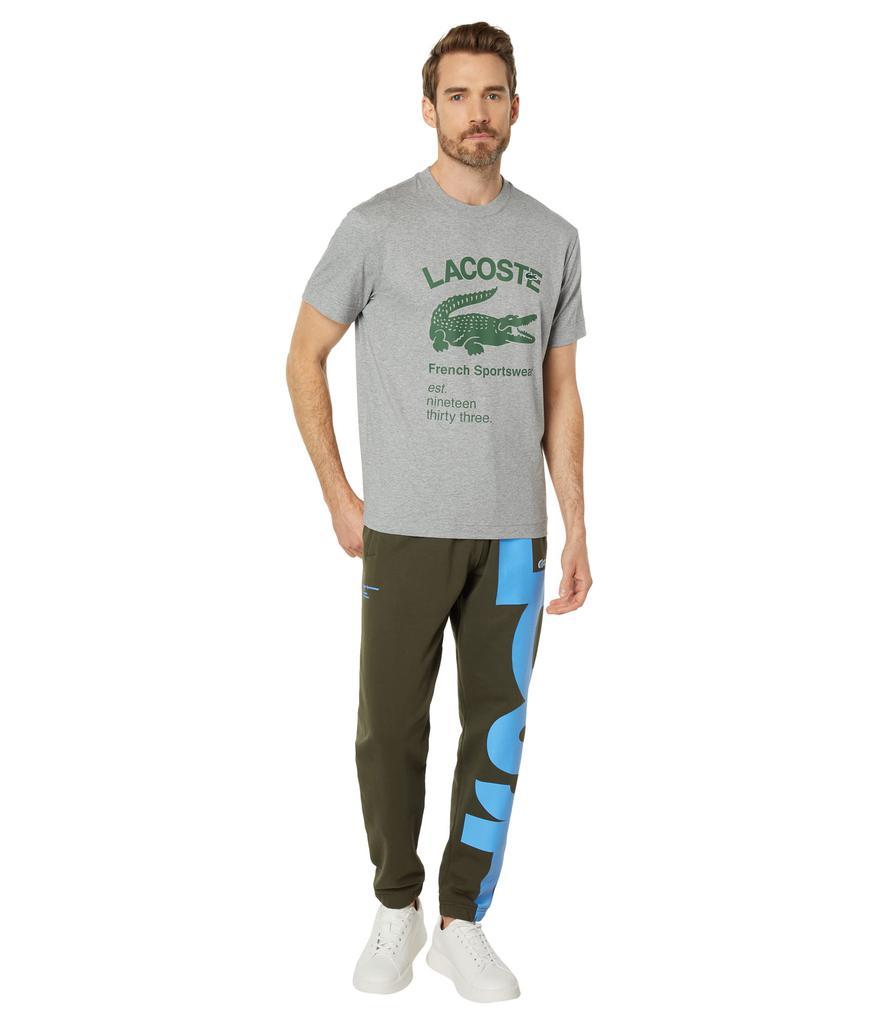 商品Lacoste|Graphic Croc Print T-Shirt,价格¥553,第6张图片详细描述