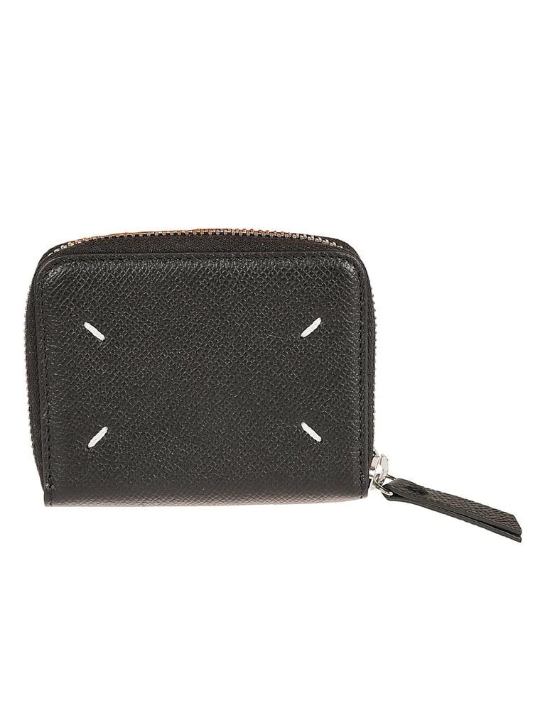 商品MAISON MARGIELA|Maison Margiela Logo Detail Zip Around Coin Purse,价格¥2084,第2张图片详细描述
