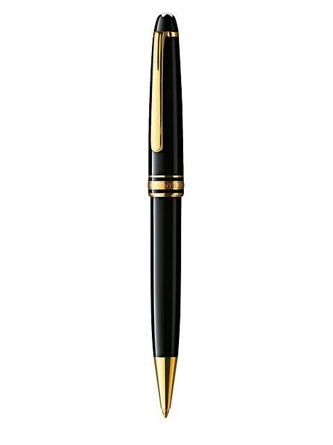 商品MontBlanc|Meisterstuck Gold-Coated Classique Ballpoint Pen,价格¥3447,第1张图片