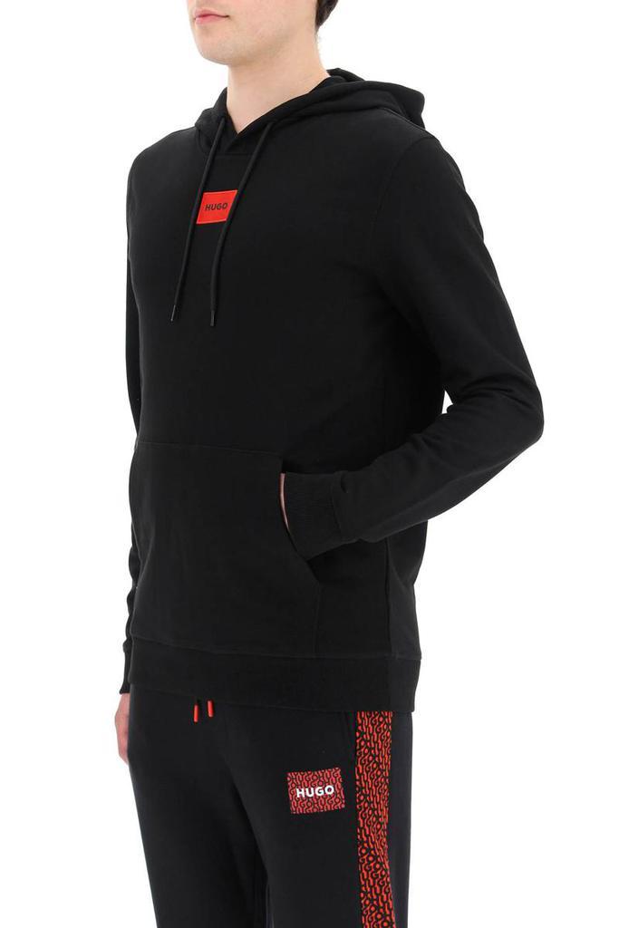 商品Hugo Boss|Hugo hoodie with logo patch,价格¥598,第6张图片详细描述