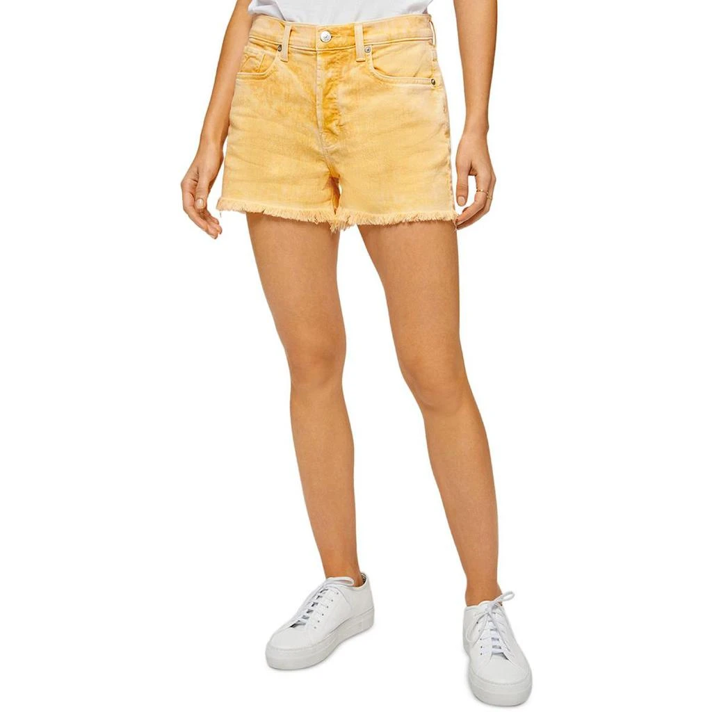 商品7 For All Mankind|7 For All Mankind Womens Monroe Acid Wash Short Cutoff Shorts,价格¥92,第1张图片
