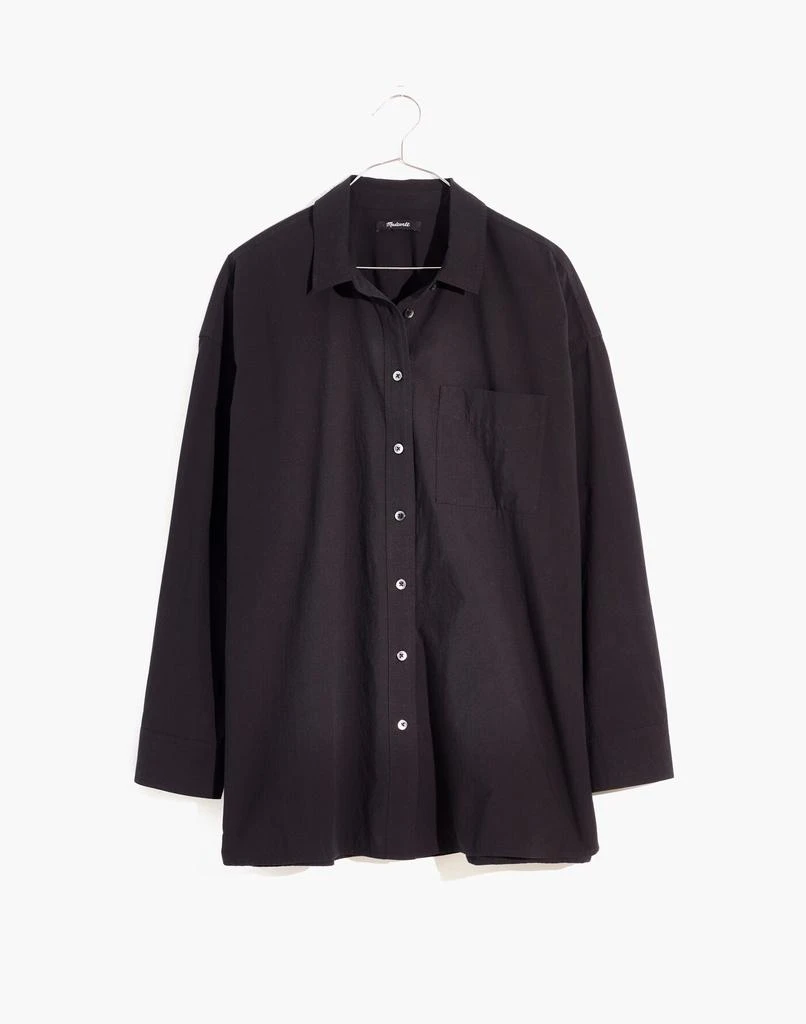 商品Madewell|The Signature Poplin Oversized Shirt,价格¥476,第5张图片详细描述