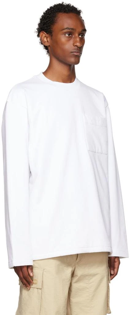 商品Jacquemus|White 'Le T-Shirt Bricciola' Long Sleeve T-Shirt,价格¥1210,第2张图片详细描述