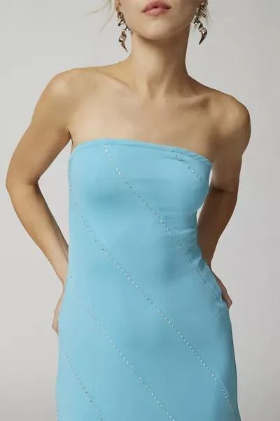 UO Tonya Diamante Strapless Midi Dress 商品