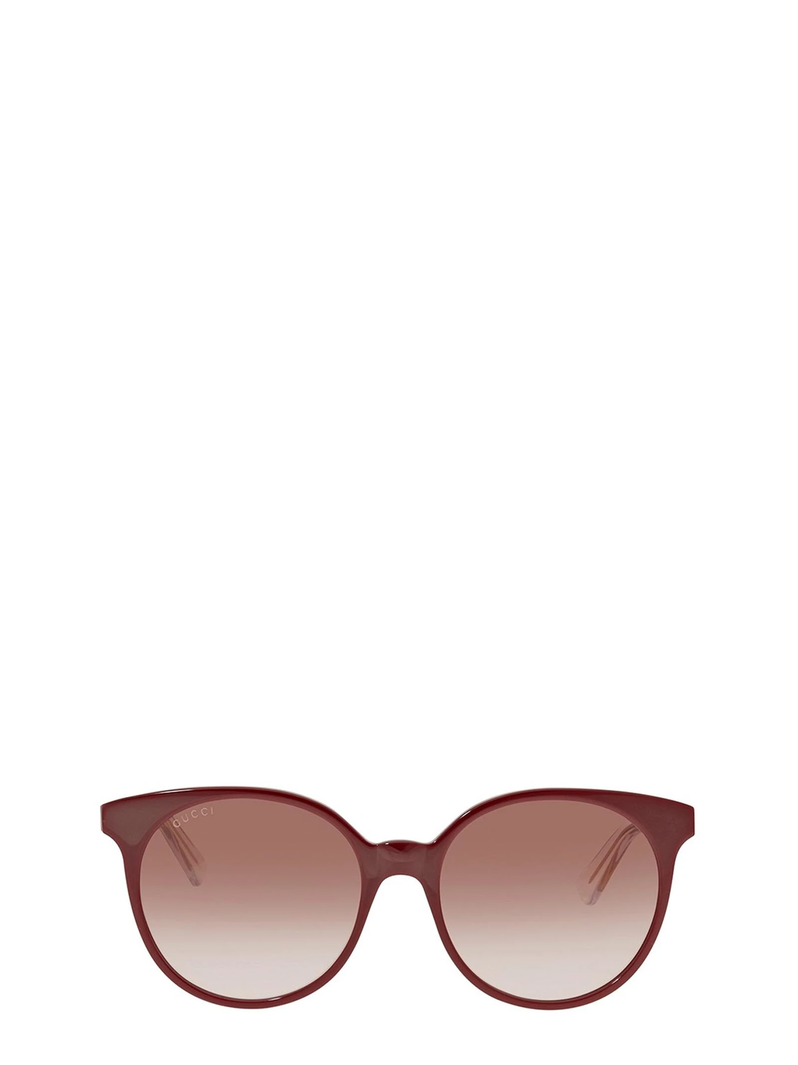 商品【商品预售7天】 Gucci|Gucci 女士太阳镜 GG0488S003 酒红色,价格¥1639,第1张图片
