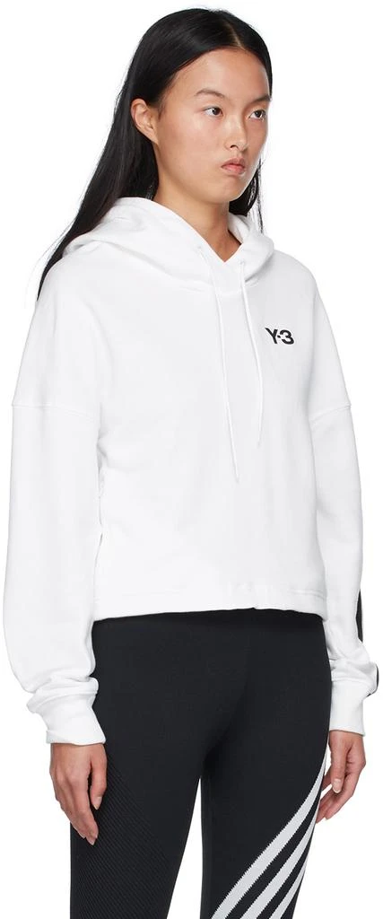 商品Y-3|White Cotton Hoodie,价格¥527,第2张图片详细描述
