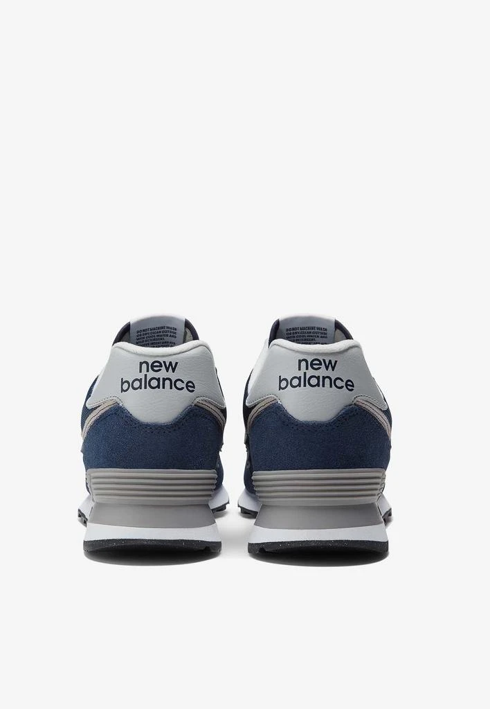 商品New Balance|574 Core Low-Top Sneakers in Navy with White,价格¥1214,第4张图片详细描述