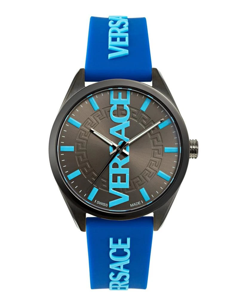 商品Versace|V-Vertical Silicone Watch,价格¥4742,第1张图片