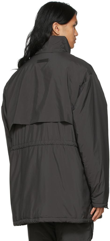 商品Essentials|Black Polyester Jacket,价格¥1051,第5张图片详细描述
