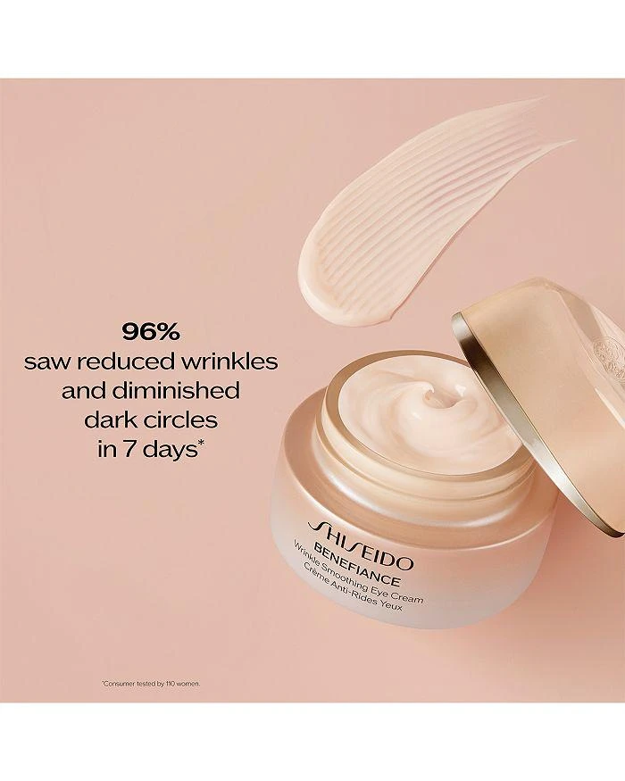 商品Shiseido|Benefiance Wrinkle Smoothing Eye Cream 0.5 oz.,价格¥484,第2张图片详细描述