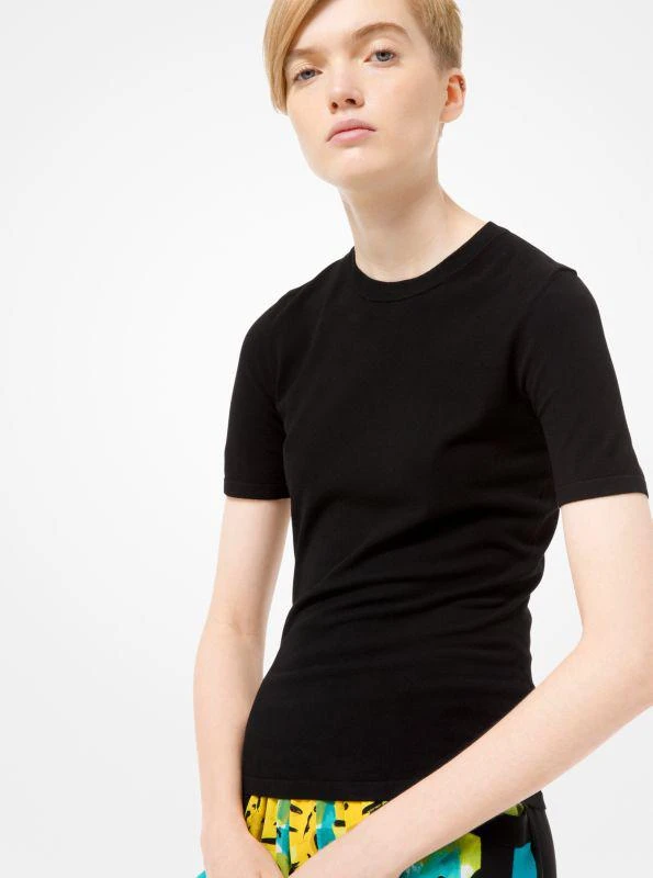 商品Michael Kors|Stretch-Viscose T-Shirt,价格¥3712,第1张图片