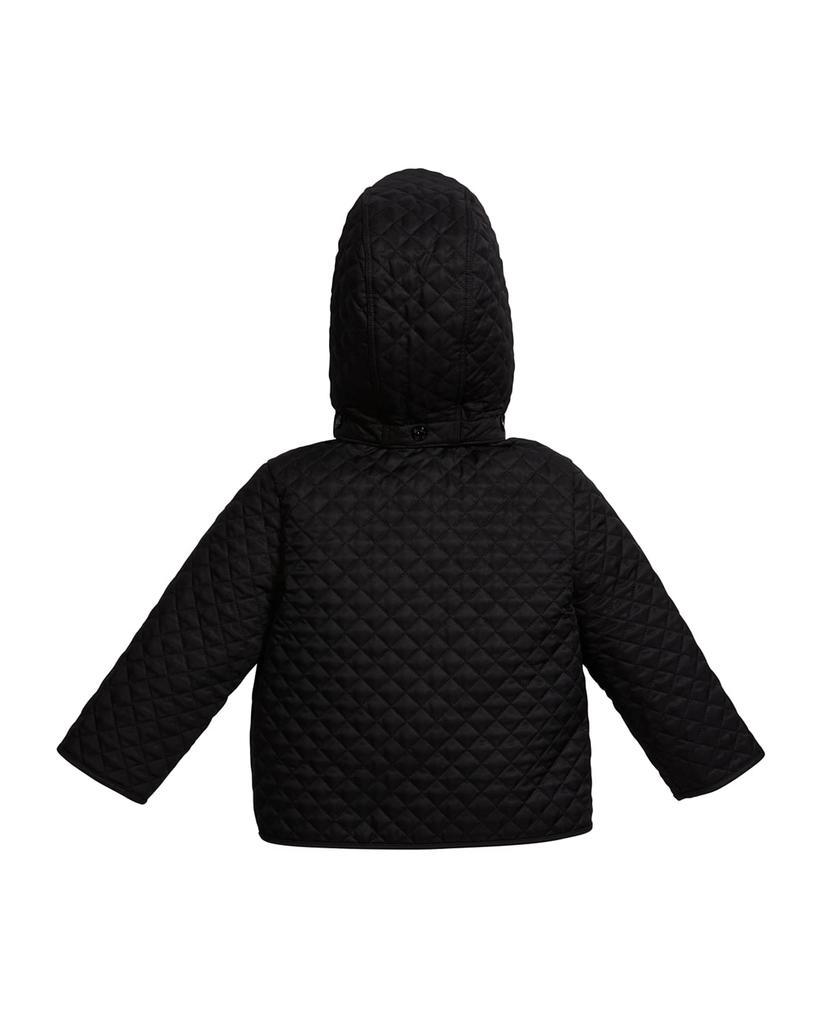 商品Burberry|Boy's Giaden Monogram Hooded Jacket,价格¥2179,第5张图片详细描述