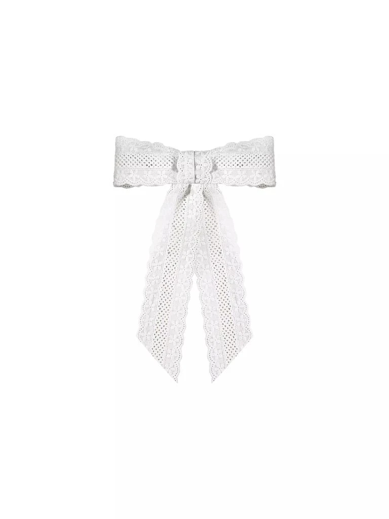 商品Jennifer Behr|Eyelet Bow Barette,价格¥829,第1张图片