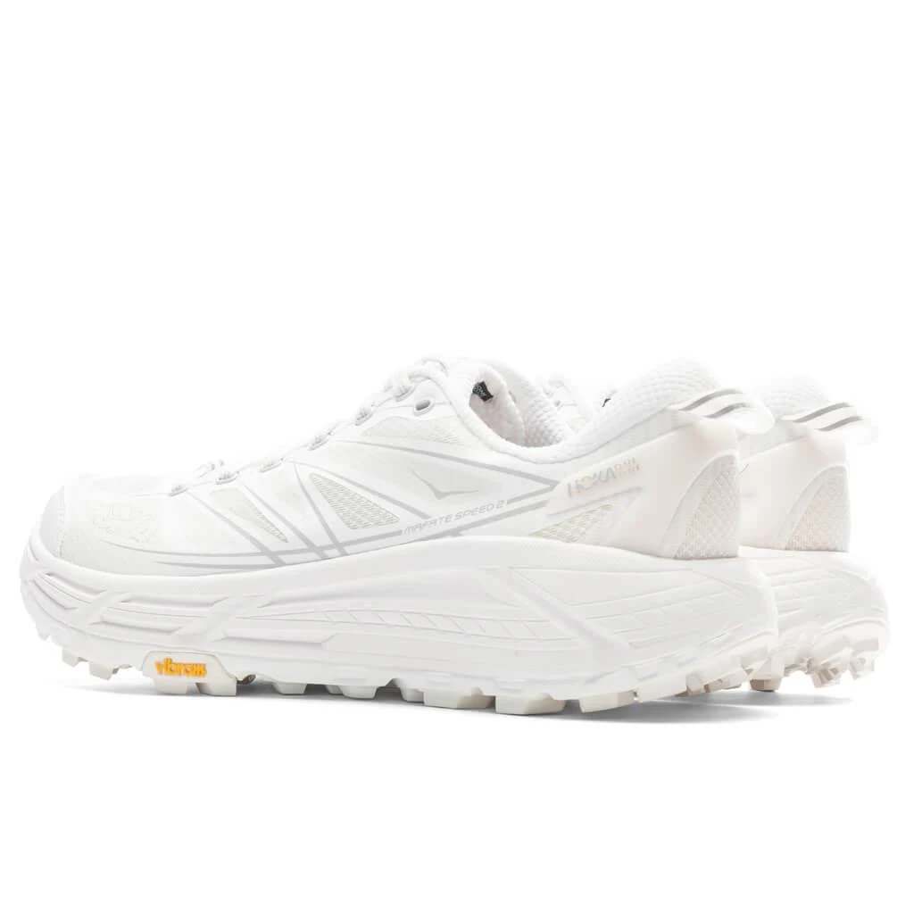 商品Hoka One One|Mafate Speed 2 - White/Lunar Rock,价格¥1277,第3张图片详细描述