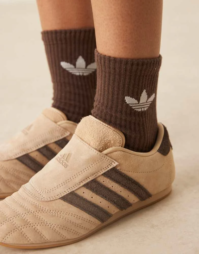 商品Adidas|adidas Originals Taekwondo trainers in light brown,价格¥837,第2张图片详细描述