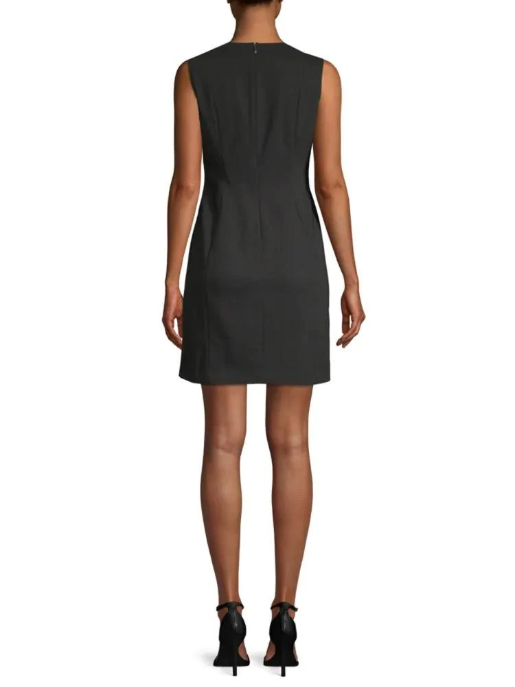 商品Calvin Klein|Lace-Up Front Sleeveless Dress,价格¥633,第2张图片详细描述