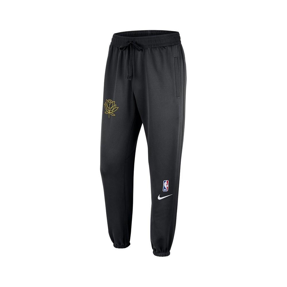 Men's Black Golden State Warriors 2022/23 City Edition Showtime ThermaFlex Sweatpants商品第3张图片规格展示