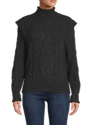 商品360 Sweater|Cable Knit Wool & Alpaca-Blend Sweater,价格¥600,第1张图片