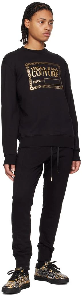 商品Versace|Black Piece Number Sweatshirt,价格¥730,第4张图片详细描述
