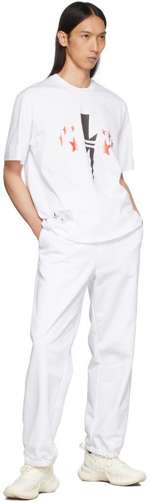 商品Neil Barrett|White James Harden Edition Star Bolt T-Shirt,价格¥1524,第6张图片详细描述