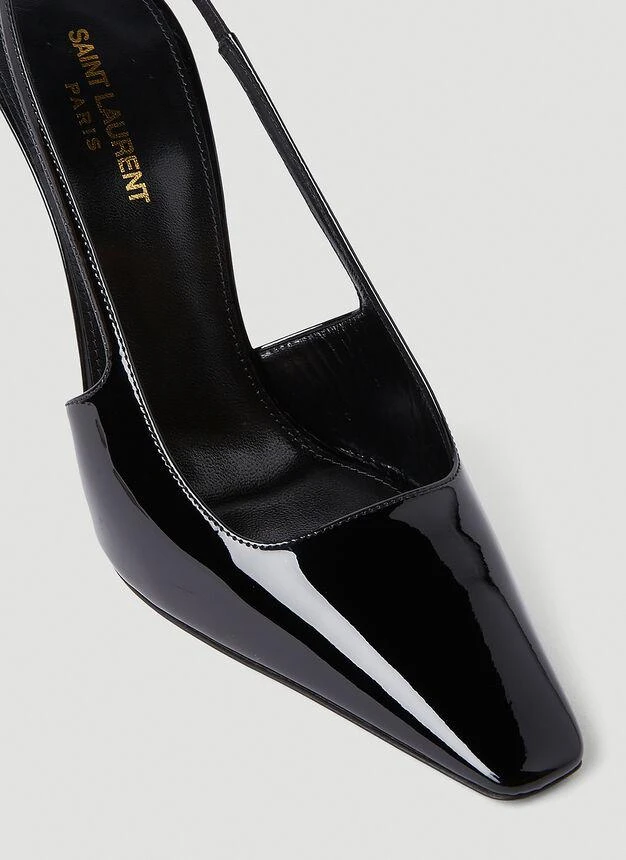 商品Yves Saint Laurent|Blade Slingback High Heels in Black,价格¥7065,第5张图片详细描述